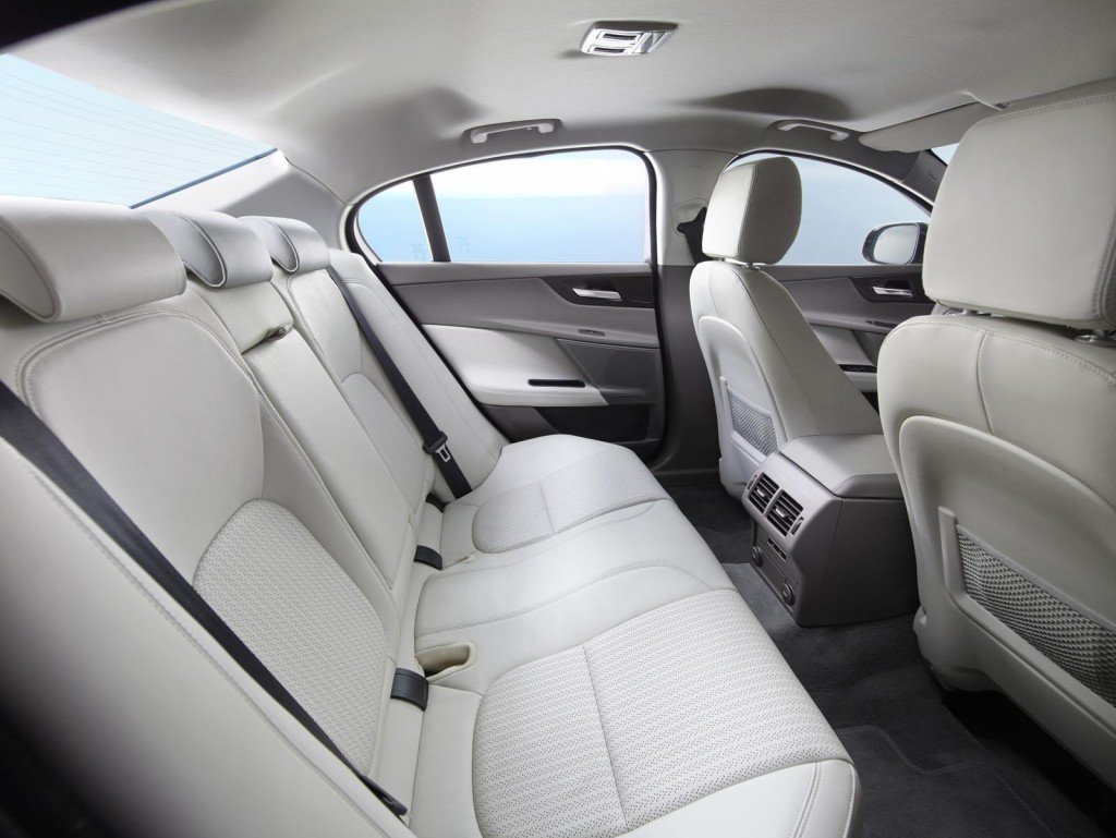 Jaguar XE rear seat