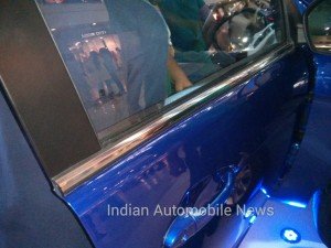 tata zest chrome window lining