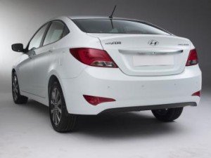 Hyundai verna 4S facelift rear