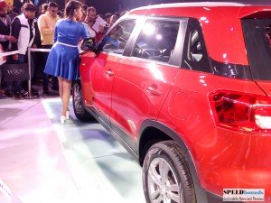 Vitara Brezza side profile