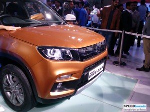 Vitara Brezza bonnet