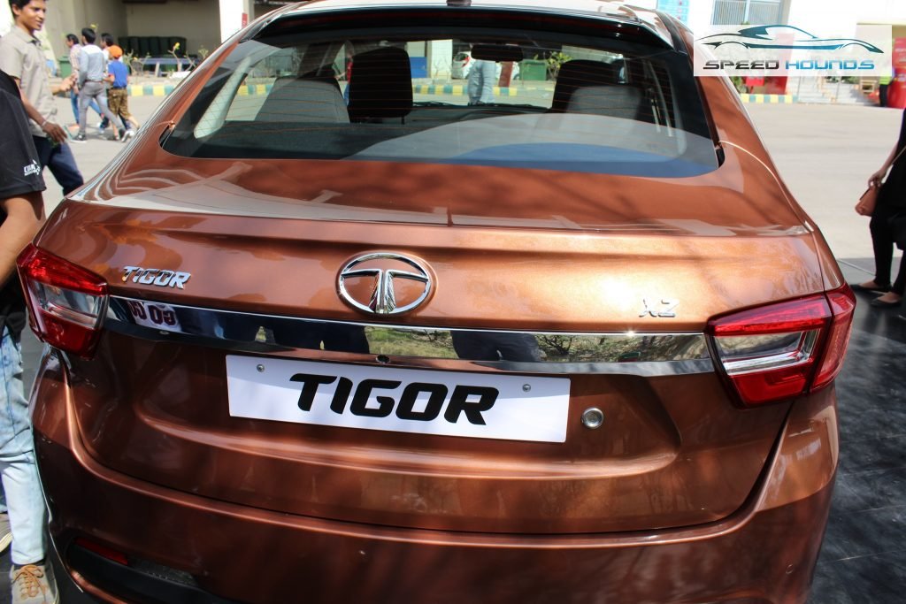 Tata Tigor Rear Boot Outside