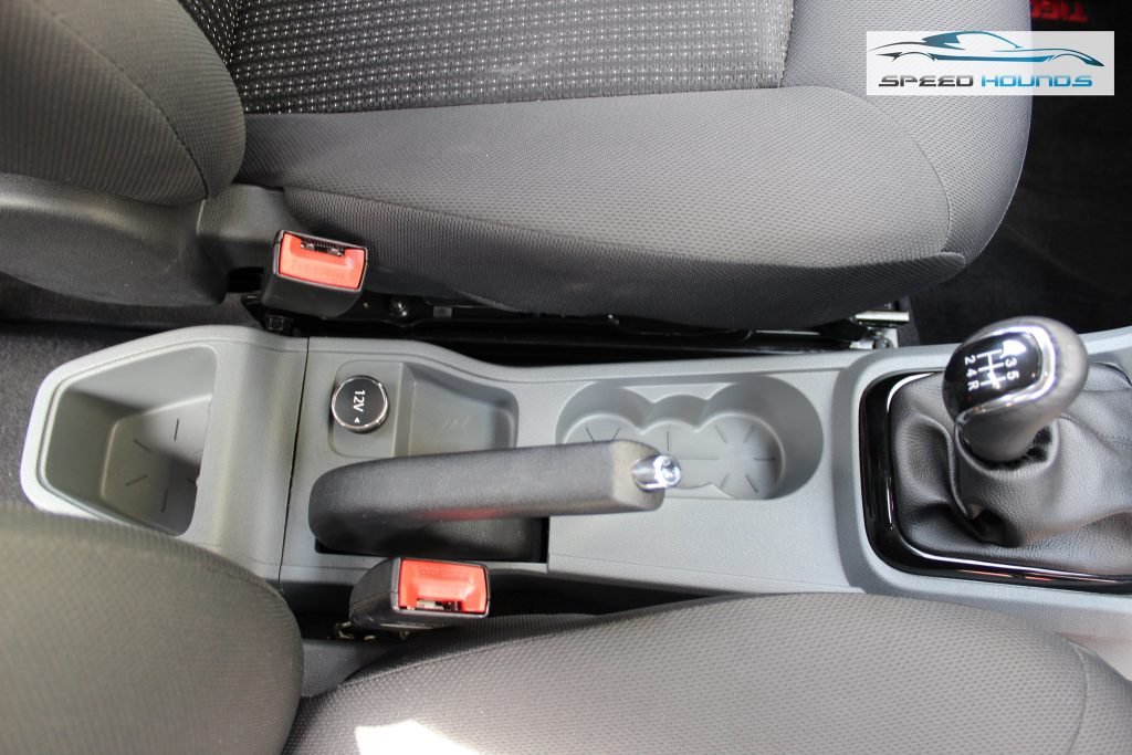 Tata Tigor Handbrake and Cup Holders