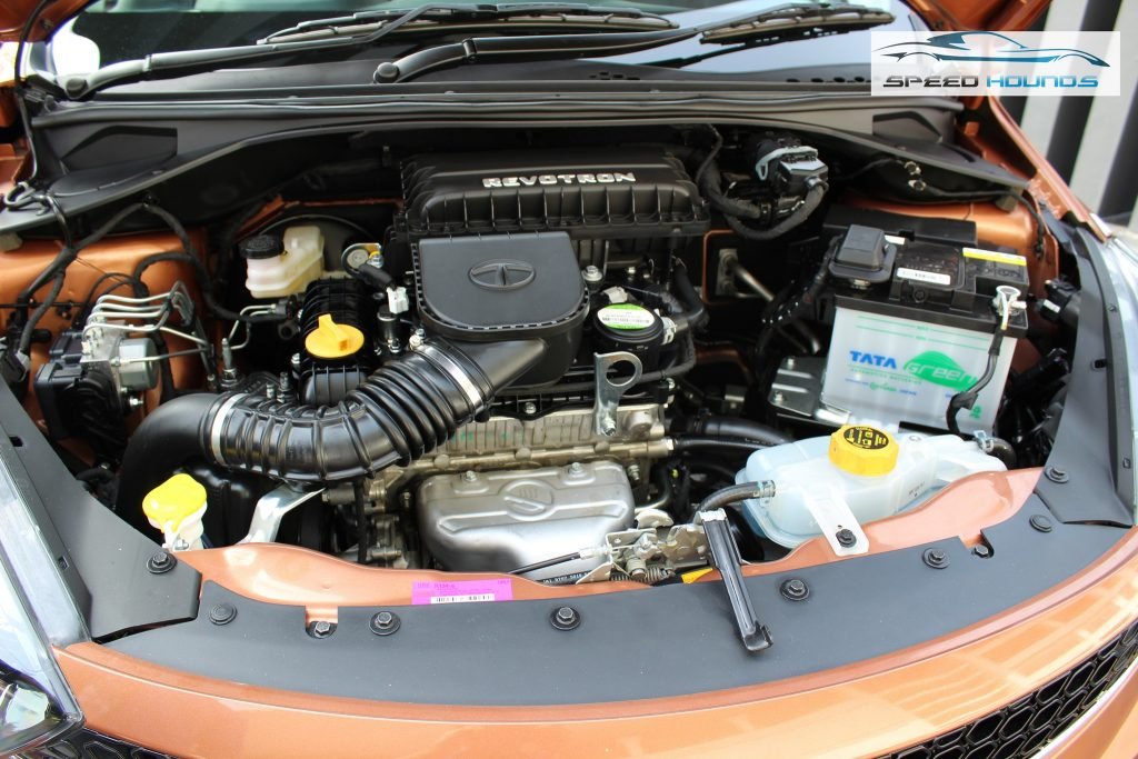 Tata Tigor Engine bay with insulation
