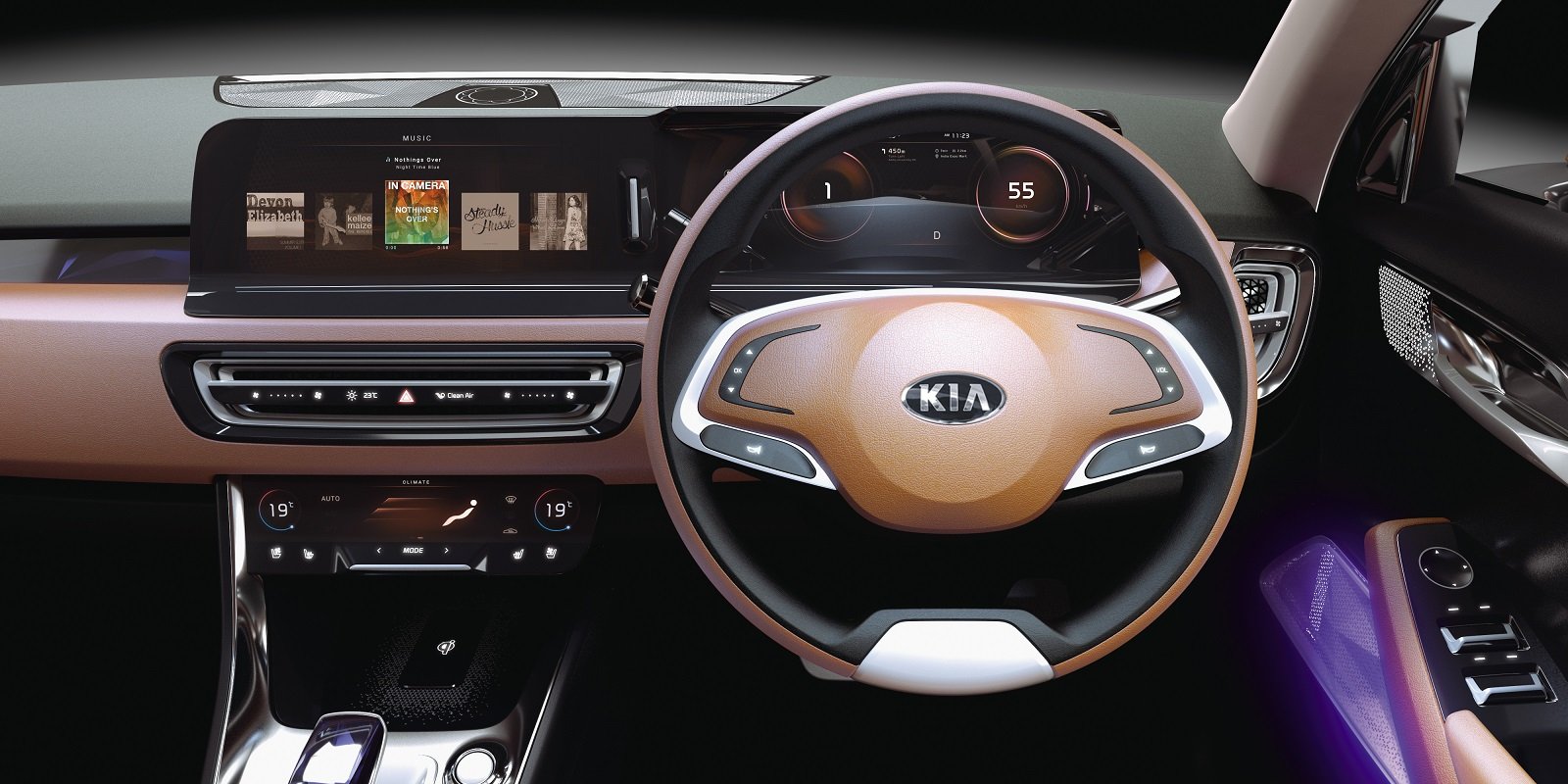 Kia SP Concept Interior