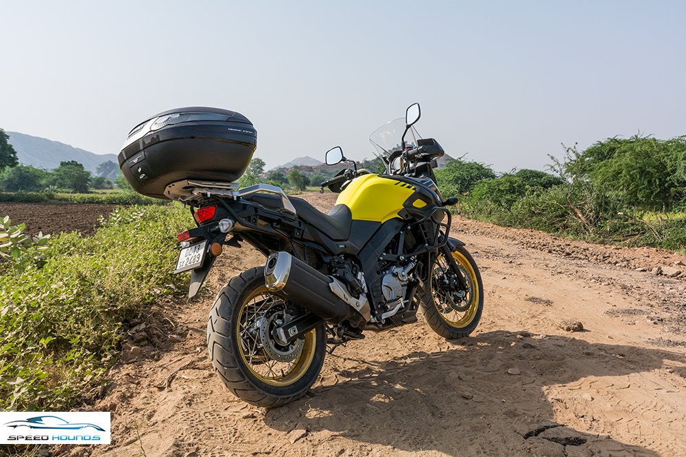 Suzuki Versys 650 XT ABS review rear