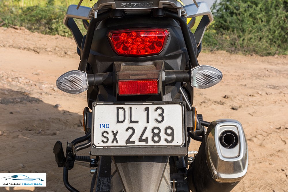 Suzuki Versys 650 XT ABS tail lamps review