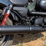 Harley Davidson Street Rod silencer