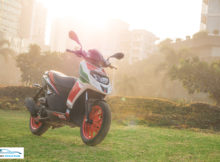 Aprilia SR 150 Race Review