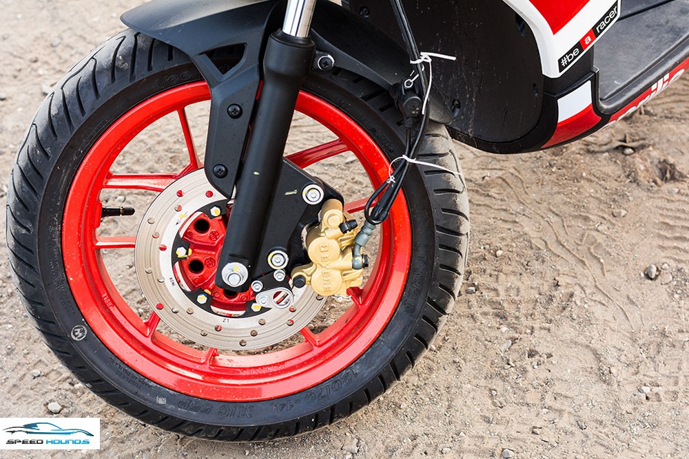 Aprilia SR 150 Race Review