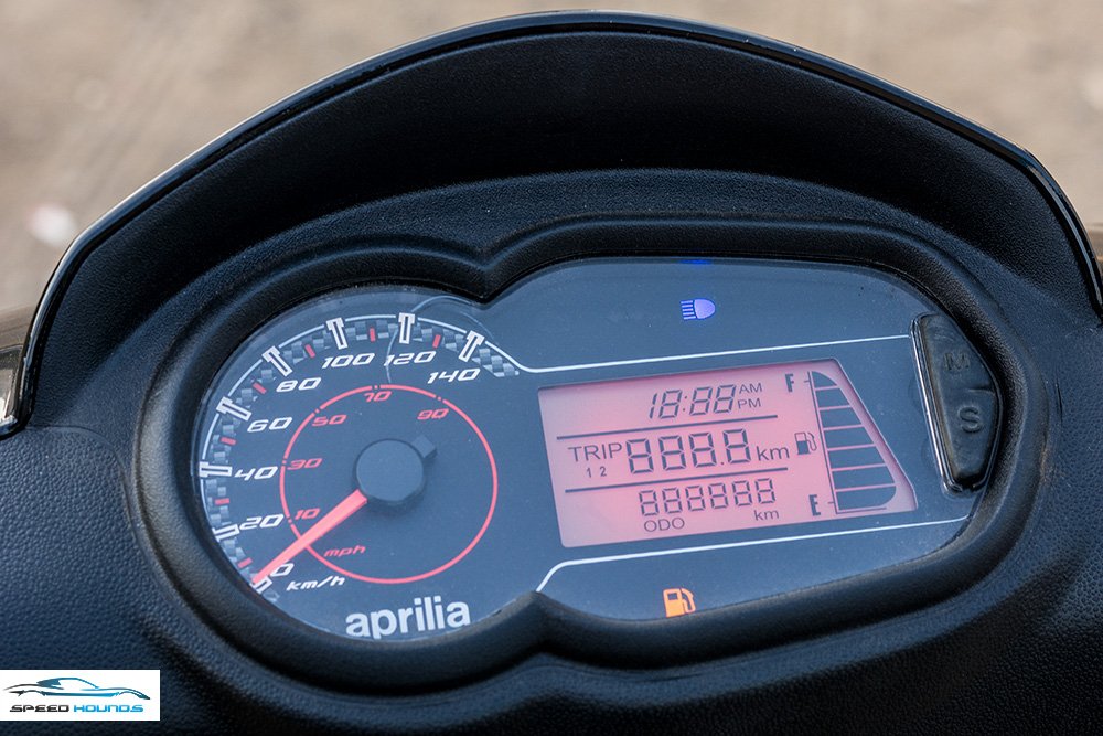 Aprilia SR 150 Race speedo Review