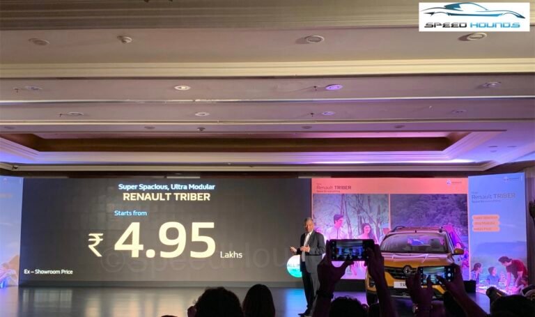 Renault Triber launched at INR 4.95 Lakh