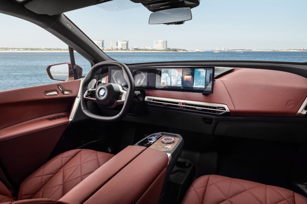 BMW iX electric interior
