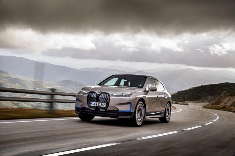 BMW iX Electric SUV showcased