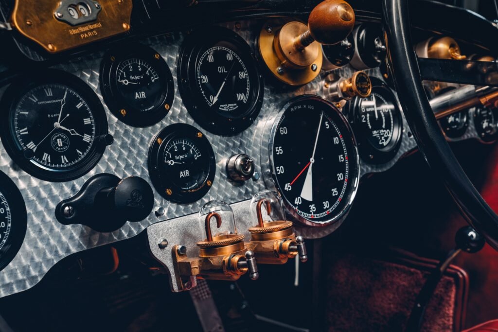 Bentley Blower dashboard