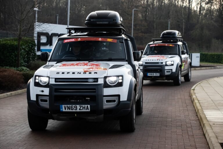 Defender 110 support vehicles