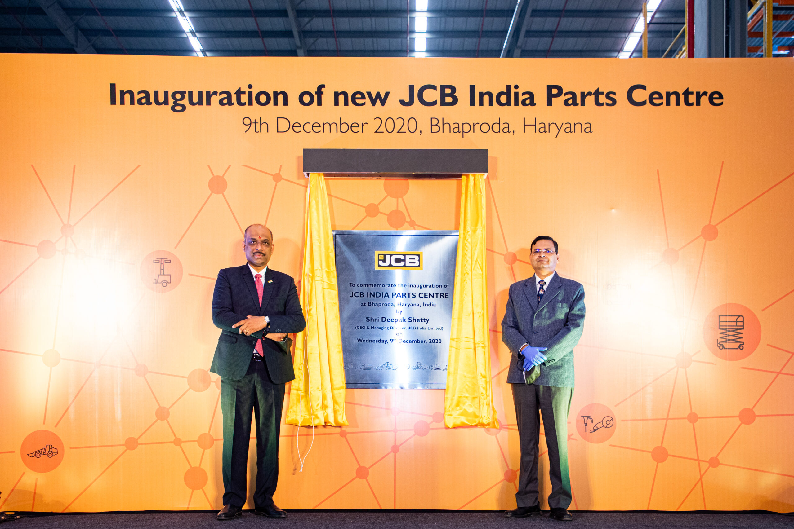 JCB India largest Parts Centre Inaugurated