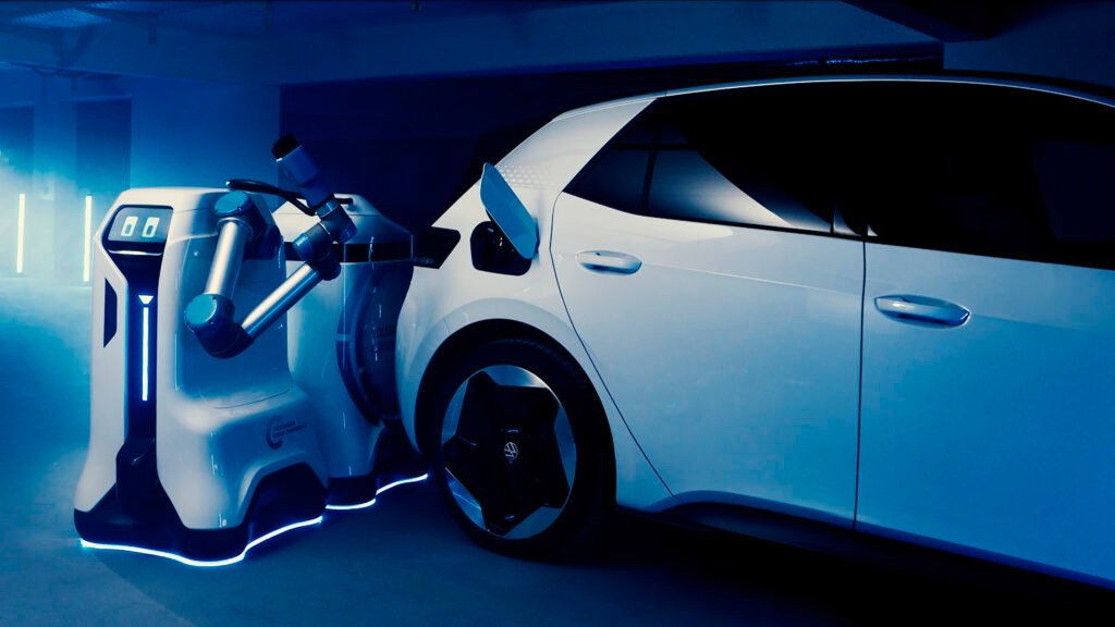 Volkswagen mobile charging robot