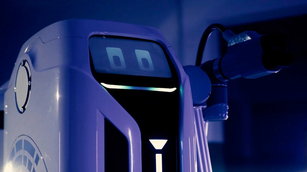 Volkswagen mobile charging robot