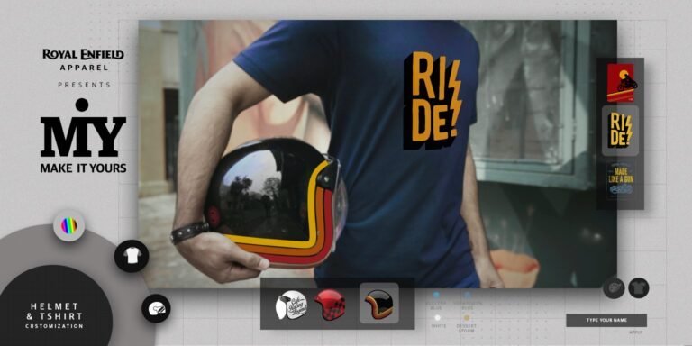 Royal Enfield Make-It-Yours Initiative on Apparel