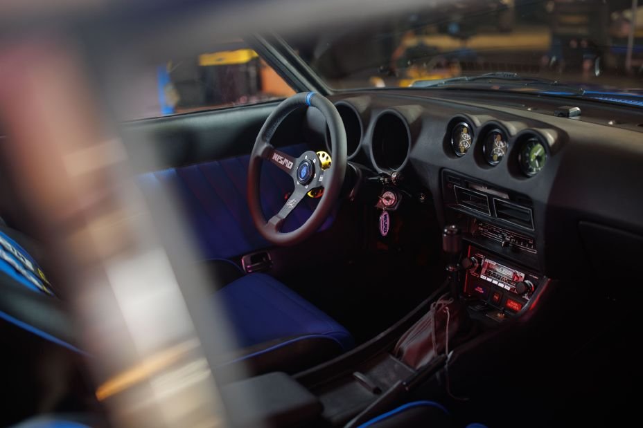 Datsun S30 concept dashboard and steering wheel