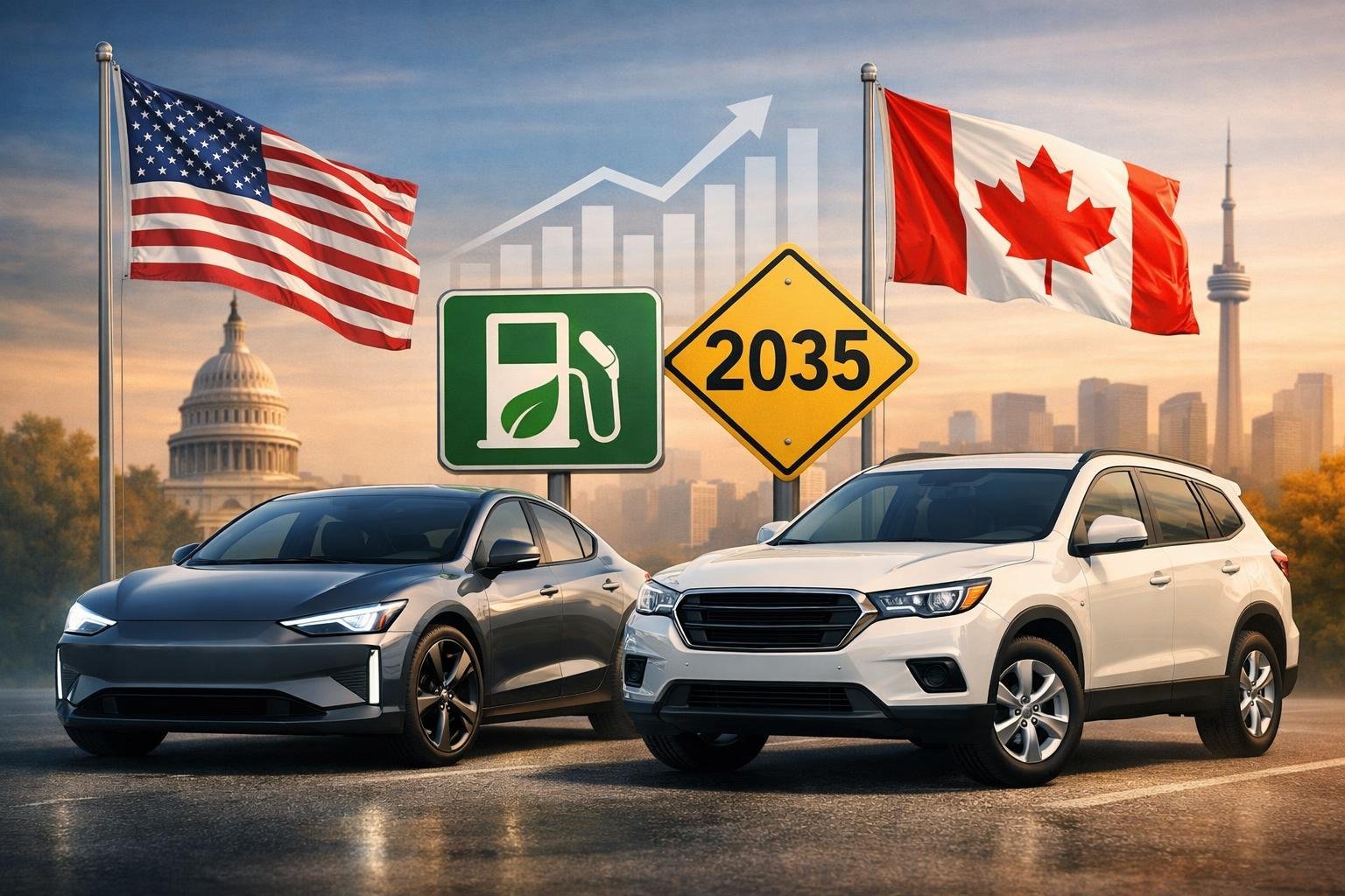 U.S. finalizes SAFE III fuel‑efficiency rule — what it means for Canada’s 2035 ZEV goal and automakers