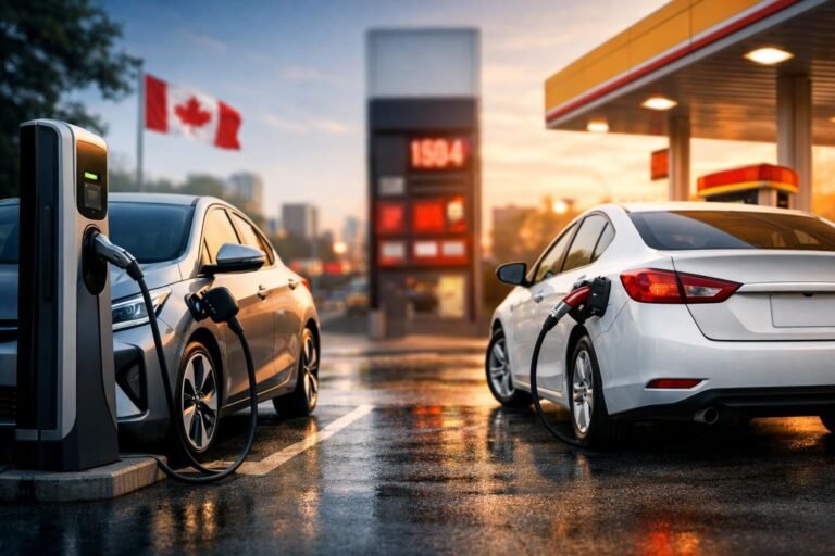 Renting EVs vs. Hybrids in Canada: What we know now as gas averages 180.4¢/L